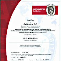ISO 9001:2015 Certificate GER